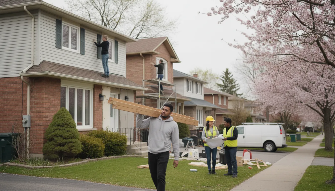 Renovation in Caledon, where rural acreage meets small-town streets